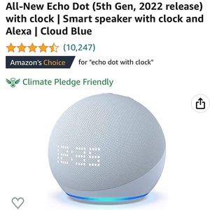 Amazon echo Dot 5th generation brand new!